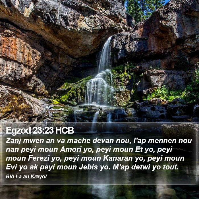 Egzod 23:23 HCB Bible Study