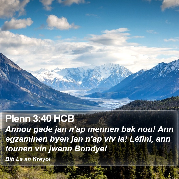 Plenn 3:40 HCB Bible Study