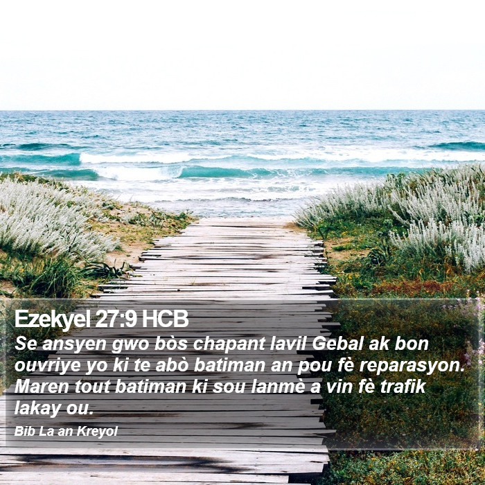 Ezekyel 27:9 HCB Bible Study