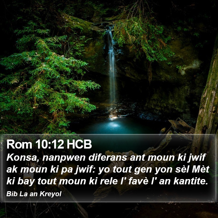 Rom 10:12 HCB Bible Study