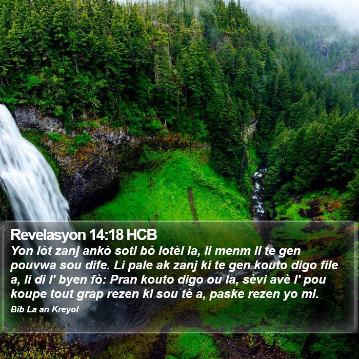 Revelasyon 14:18 HCB Bible Study